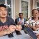 Haji udin dan hari putra menantunya (foto:dok ist/tohirin)