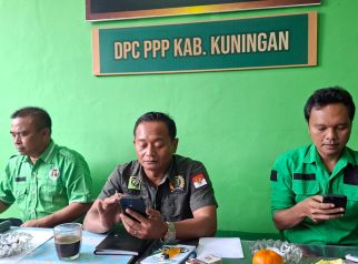 Bendahara, Ketua dan Sekertaris Pimpinan DPC PPP Kabupaten Kuningan (foto:dok ist/tohirin)