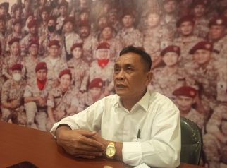 Ketua DPC Partai Gerindra Kabupaten Kuningan Toto Tohari (foto:dok ist/tohirin)