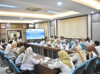 Rakor terkait layanan administrasi satset (foto:dok ist/tohirin)