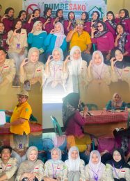 Pelatihan SEFT di citapen , mahasiswa UBHI (foto:dok ist/tohirin)
