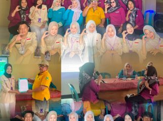 Pelatihan SEFT di citapen , mahasiswa UBHI (foto:dok ist/tohirin)