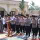 Sholat istisqa oleh polres kuningan (foto:dok ist/tohirin)