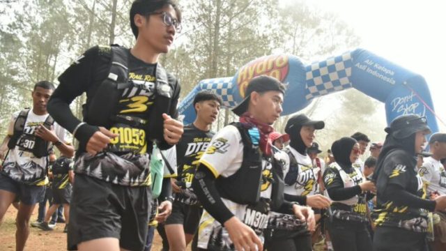 Acara trial run di talaga surian (foto:dok ist/tohirin)